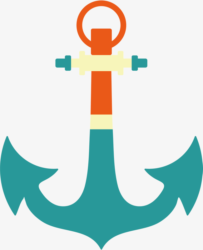 650x803 Vector Creative Hand Painted Anchor, Anc
