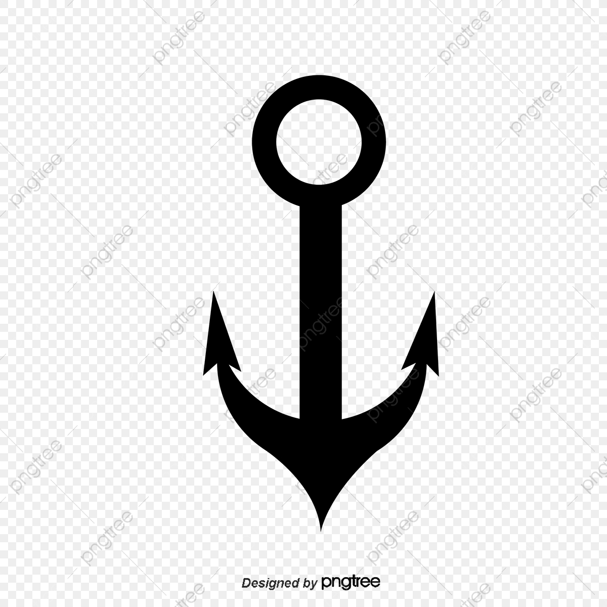 1200x1200 Vector Painted Anchor, Vector, Hand Painted, Anchors Png