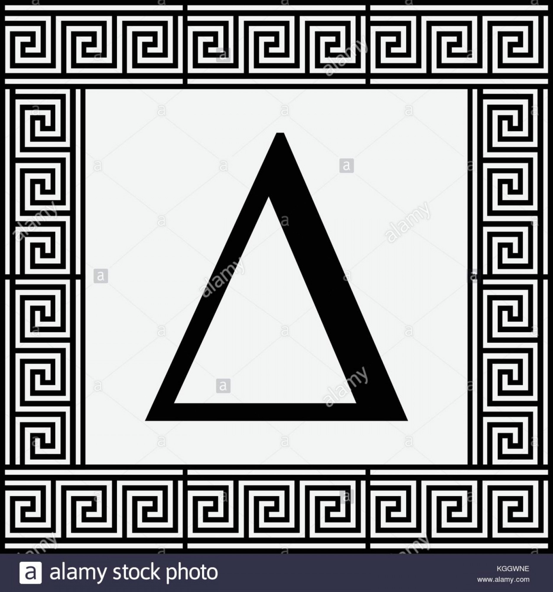 1872x2001 Stock Photo Delta Greek Letter Icon Delta Symbol In Ancient Greek