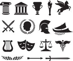 235x196 Ancient Greek Royalty Free Vector Illustration Vector Art