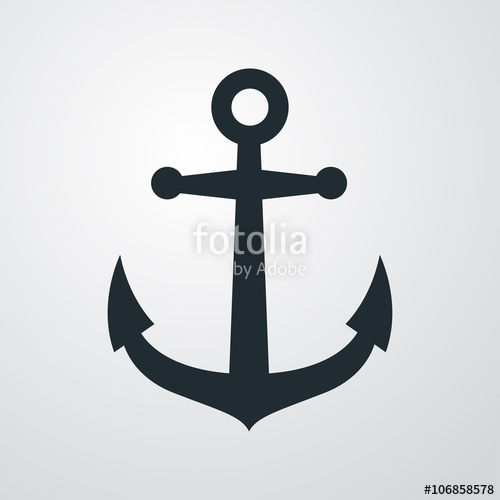 Icono Plano Ancla En Fondo Degradado Stock Image And Royalty Free 500x500 Icono Plano Ancla En Fondo Degradado Stock Image And Royalty Free