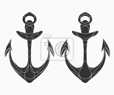 Vector Conjunto De Anclas Estilizadas Barco Arte Lineal 400x334 Vector Conjunto De Anclas Estilizadas Barco Arte Lineal