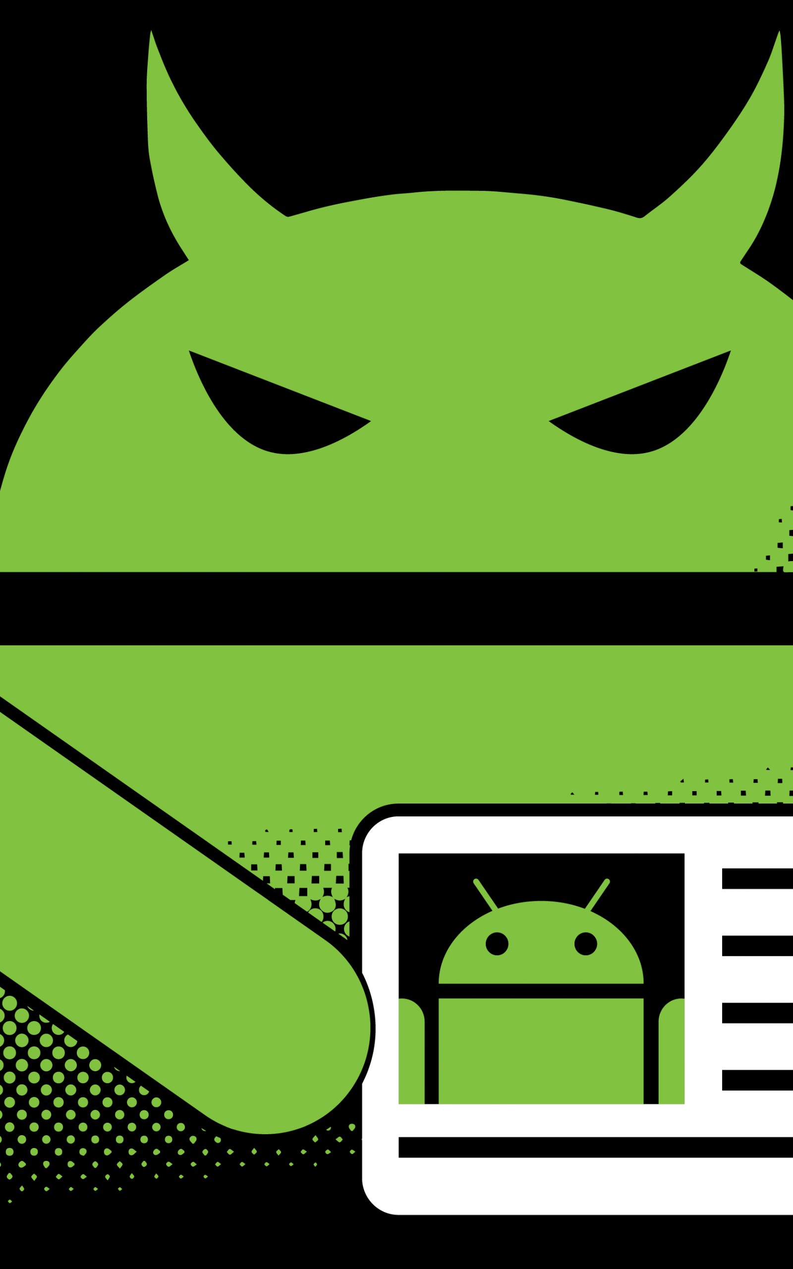 1600x2560 Download Wallpaper Android Logo Emoji, Android Logo