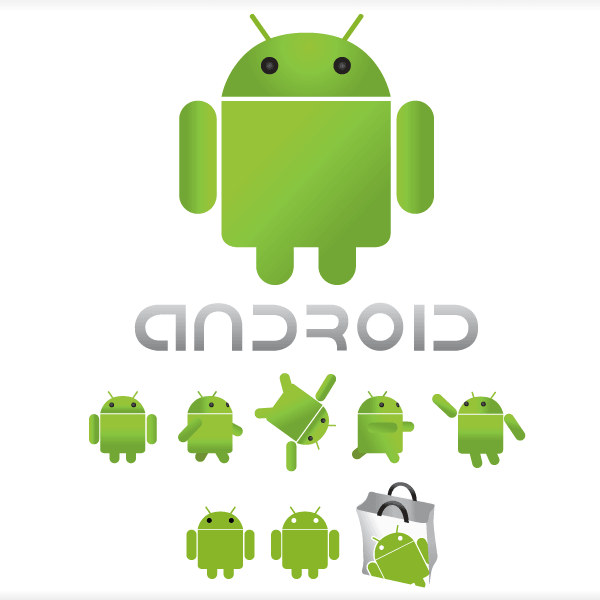 600x600 Free Android Logo Vector