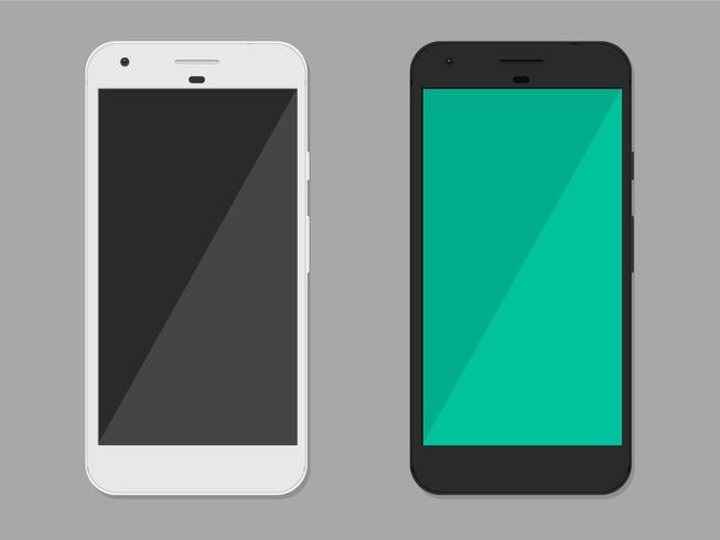653x490 Google Pixel Mockup Vector