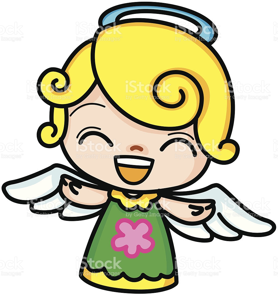960x1024 Angel Cartoon Group With Items
