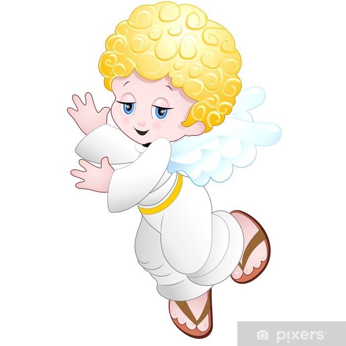 Angel Cartoon Vector at Vectorified.com | Collection of Angel Cartoon ...