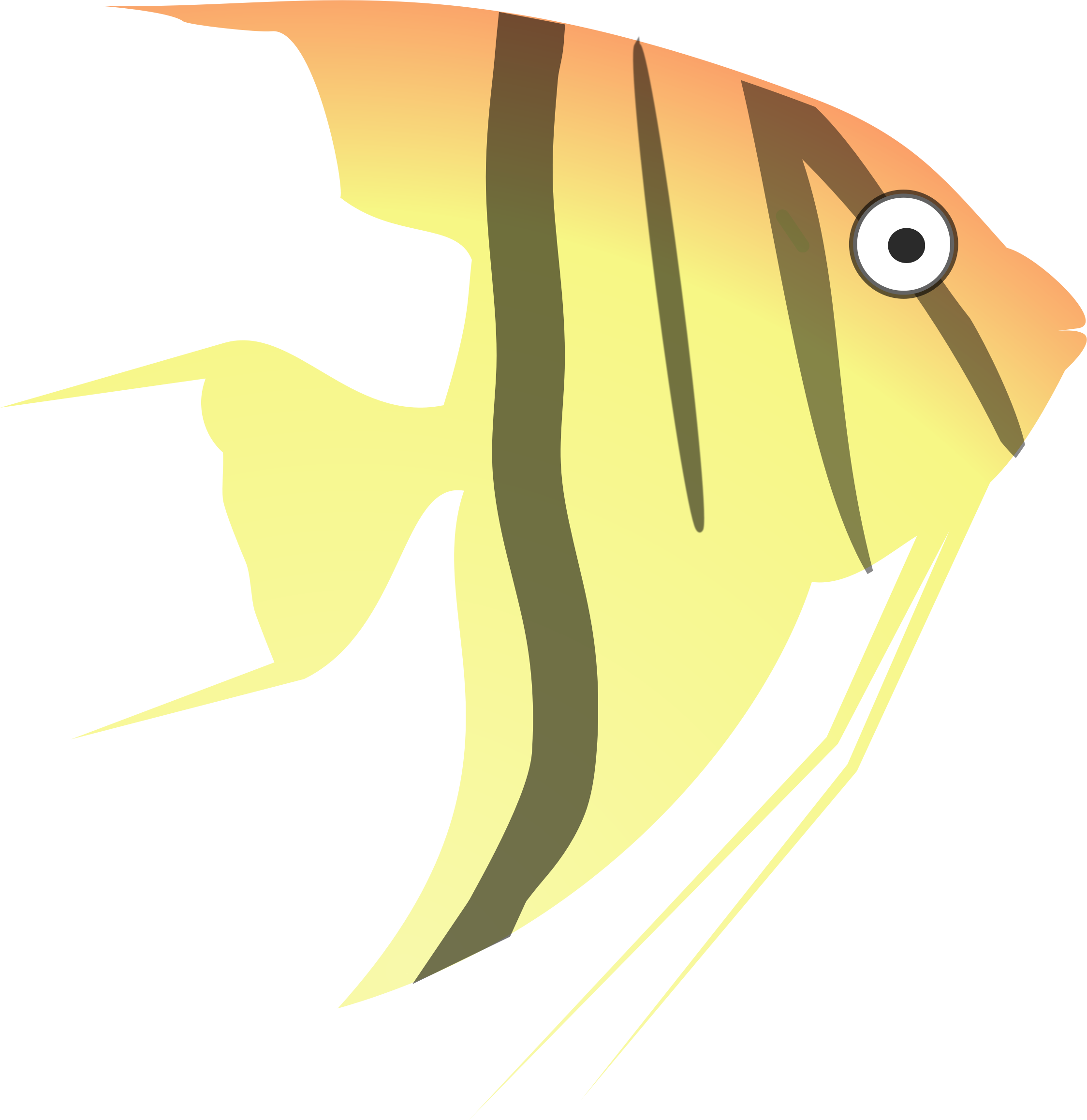 2248x2316 Cartoon Angelfish Vector Clipart Image Keith Angel Cartoon