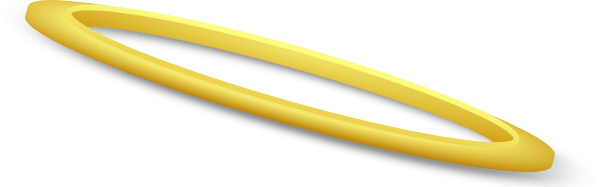 600x187 Gold Halo Clip Art Black Background Ideas And Designs