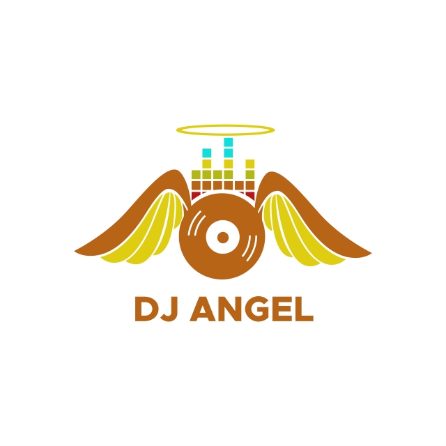 640x640 Dj Angel Logo Vector, Abstract, Angel, Audio Png And Vector