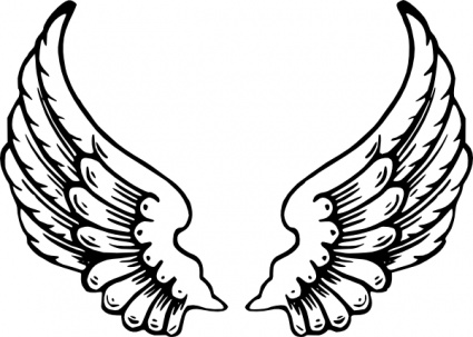 425x303 Free Download Of Angel Wing Vector Graphics And Illustrations