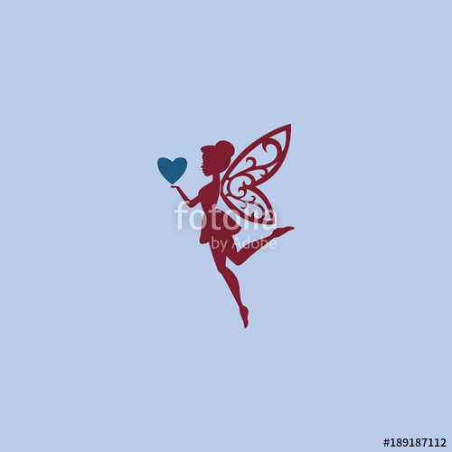 500x500 Little Angel Logo Stock Image And Royalty Free Vector