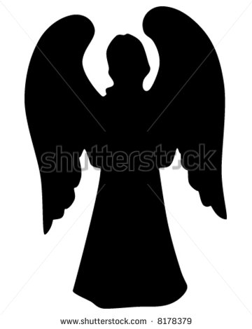 360x470 Collection Of 'angel Praying Silhouette' Download More Than