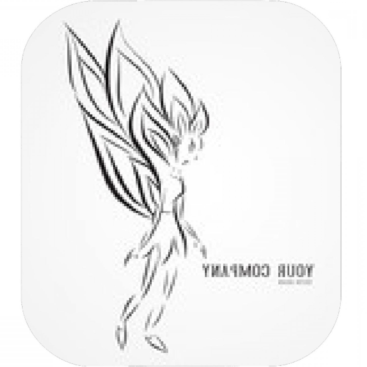 1440x1440 Angel Butterfly Logo Vector Illustration Queen Drawing Outline