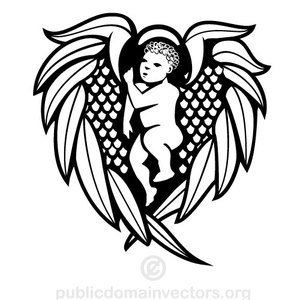 Guardian Angel Vector at Vectorified.com | Collection of Guardian Angel ...