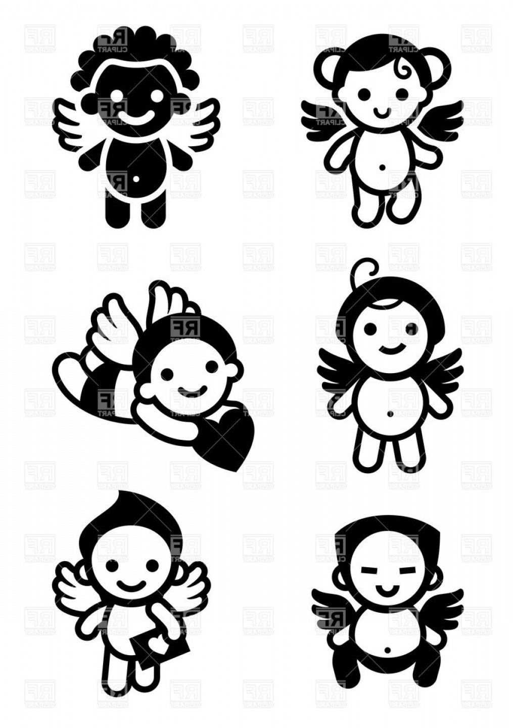 1015x1440 Angel Vector Black Savoyuptown