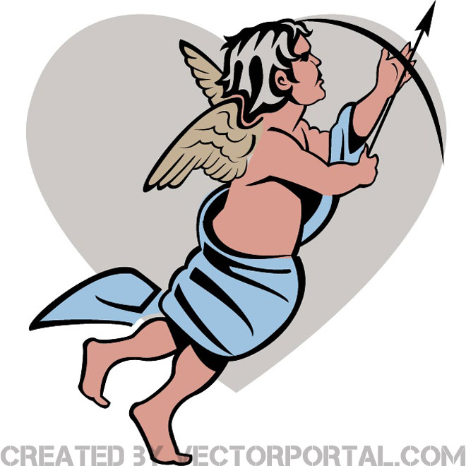 660x660 Angel Vector Illustration