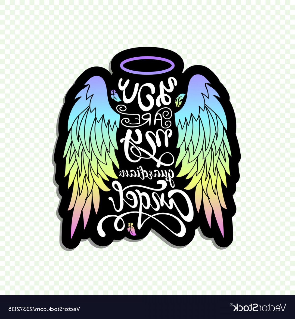 1200x1296 Simple Guardian Angel Vector Catchsplace