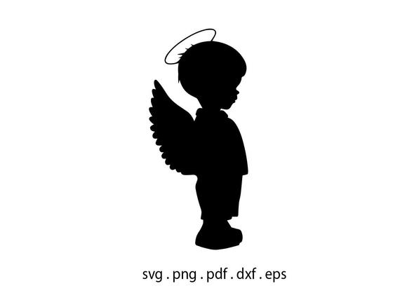 570x428 Angel Boy Angel Boy Png Dxf Angel Etsy