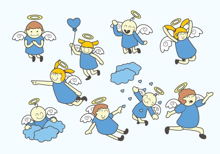 700x490 Angel Free Vector Art
