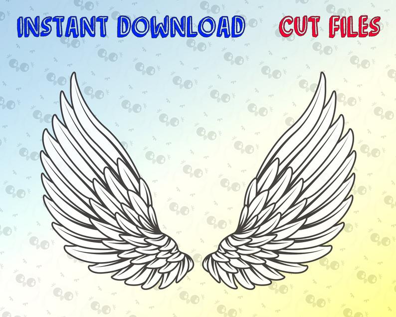 Wings Angel Wings Vector Cutting Angel Wings Etsy 794x635 Wings Angel Wings Vector Cutting Angel Wings Etsy