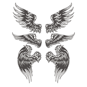 Angel Wings Vector Art at Vectorified.com | Collection of Angel Wings ...