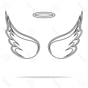 300x300 Angel Wings Graphics Dxf Png Cdr Cultracing
