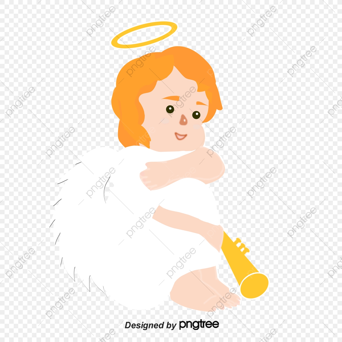 1200x1200 Flauta Angelito Vector, Angel, Ala, Flauta Png Y Vector Para