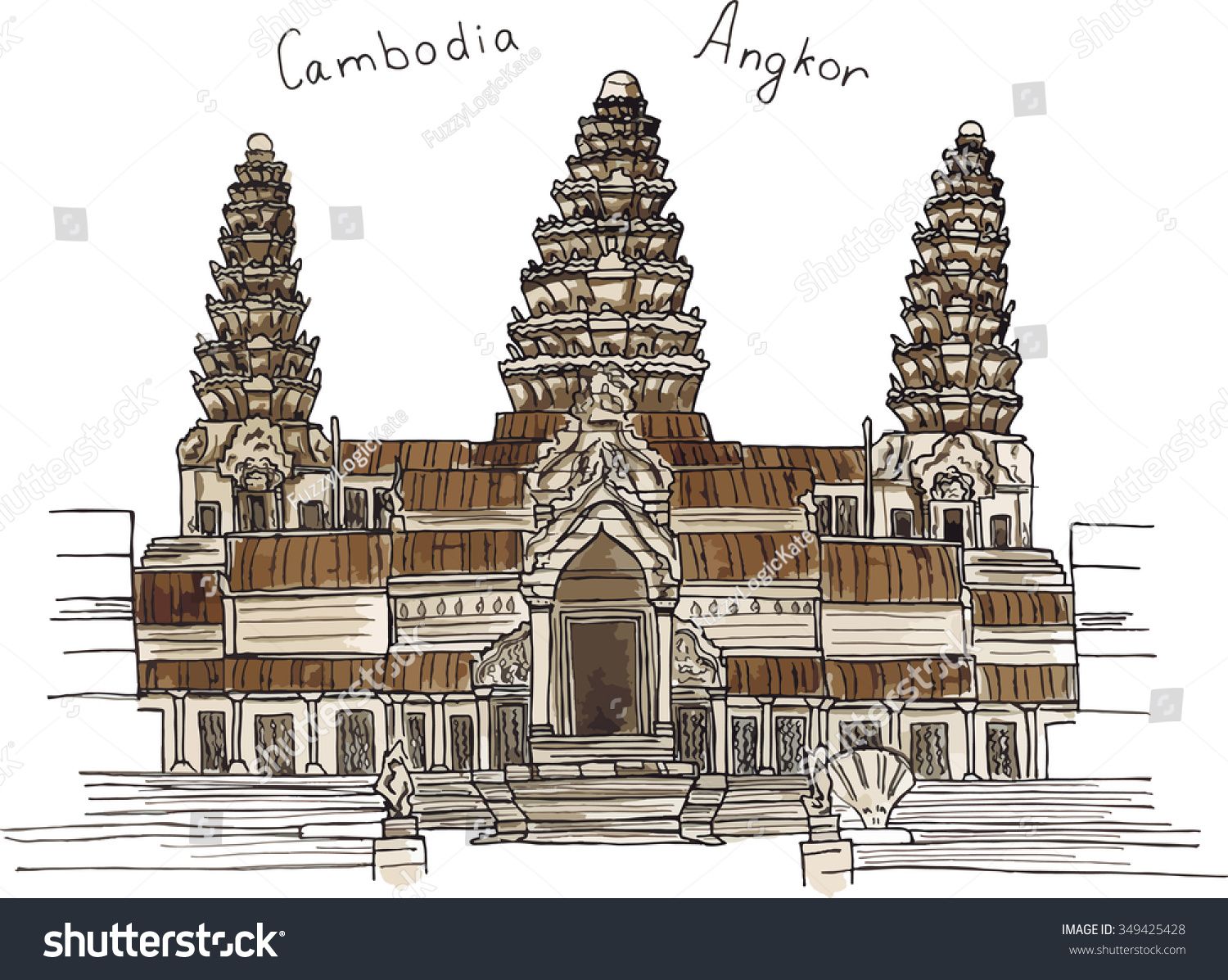 1500x1197 Watercolor Sketch Hand Drawn Illustration Architecture Landmark