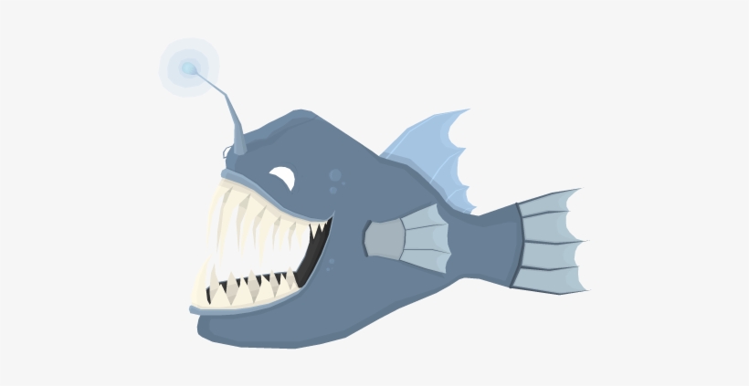 820x423 Angler Fish Vector Png Png Image Transparent Png Free Download