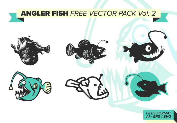 700x490 Angler Fish Free Vector Pack Vol