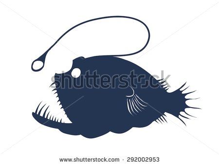 450x339 Angler Fish Stock Vectors Vector Clip Art Shutterstock Dd