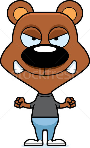 367x600 Cartoon Angry Bear Vector Illustration Cory Thoman