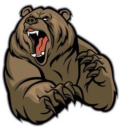 238x250 Grizzly Bear Mascot Vector Art Is In Everything Bear Tattoos