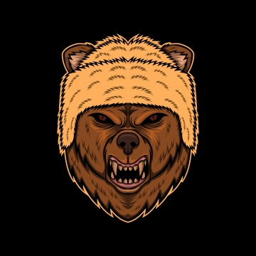 360x360 Angry Bear Png, Vector, And Clipart With Transparent