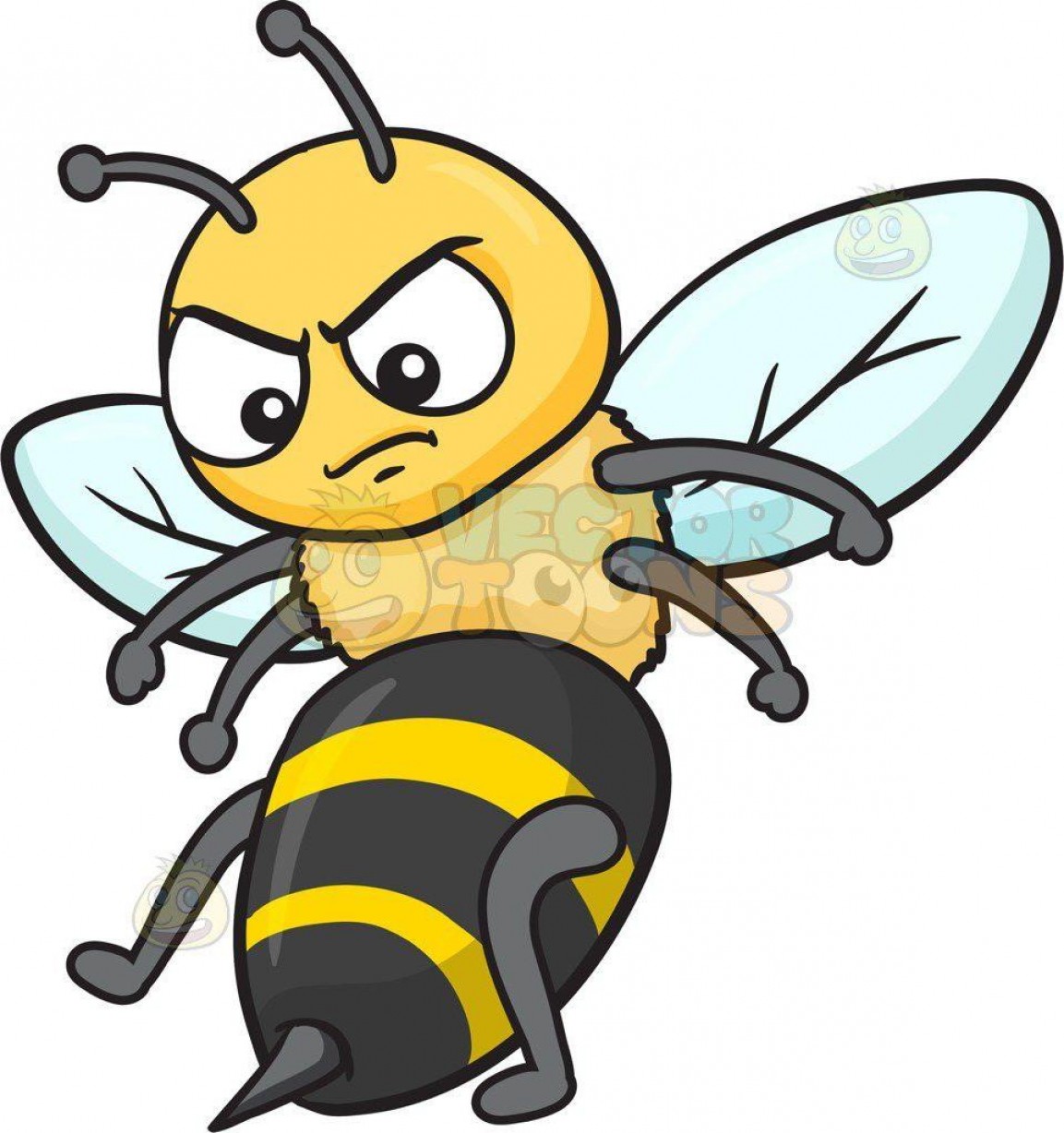 1153x1228 Best Surging Pictures Of Cartoon Bees An Angry Bee Clipart