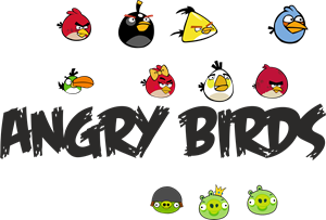 300x203 Angry Birds Logo Vector