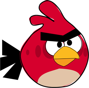 300x294 Angry Birds Logo Vectors Free Download