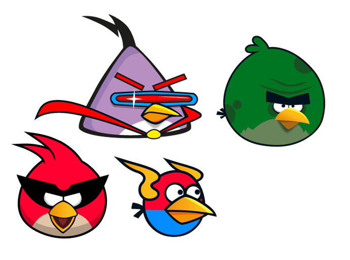 690x512 Free Angry Birds Vector Icons Webby Dzine Download Free Vector