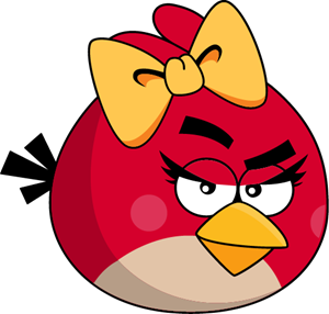 300x286 Happy Angry Bird Logo Vector