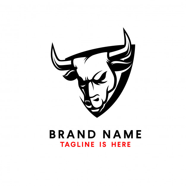 626x626 Angry Bull Head Logo Vector Premium Download
