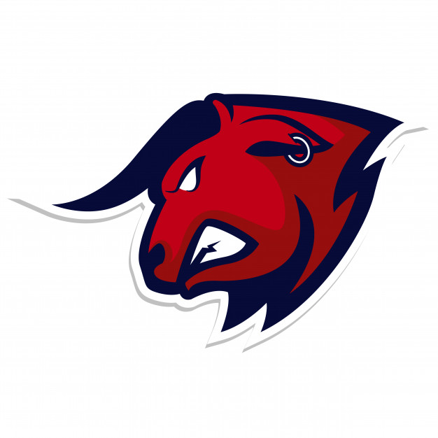 626x626 Angry Bull Head Mascot Logo Vector Premium Download