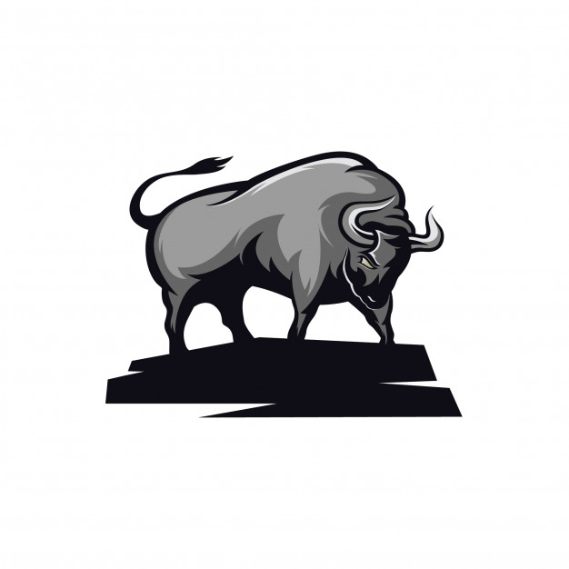 626x626 Illustration Of Angry Bull Vector Premium Download
