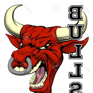 300x300 Stock Illustration Angry Bull Head Vector Image Handandbeak