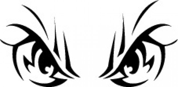 Angry Frontal Eyes Vector Free Download 626x306 Angry Frontal Eyes Vector Free Download