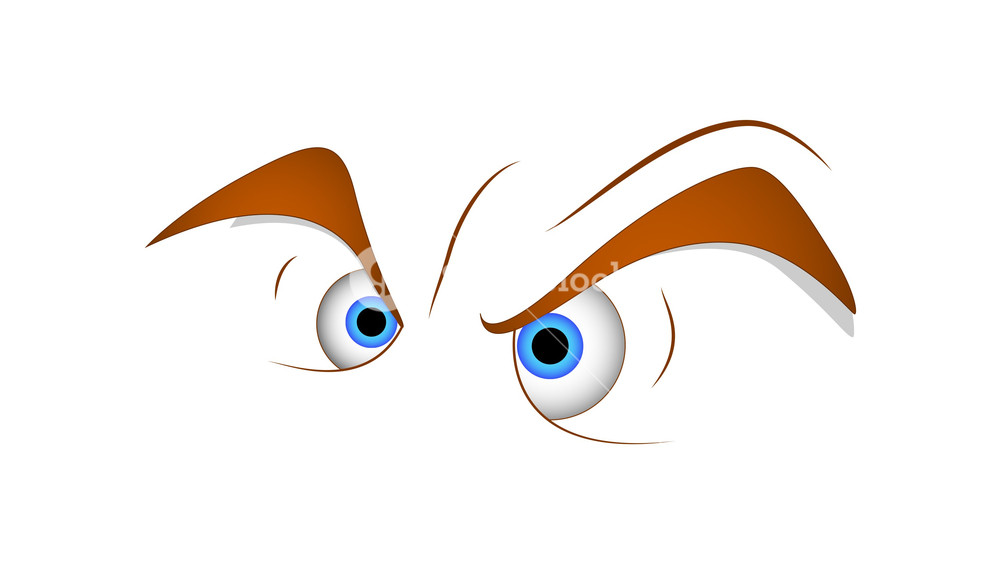 Angry Eyes Cartoon Vector Royalty Free Stock Image 1000x563 Angry Eyes Cartoon Vector Royalty Free Stock Image