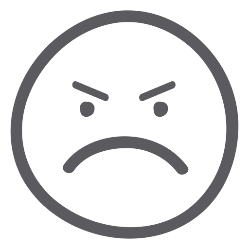 512x512 Angry Face Emoji