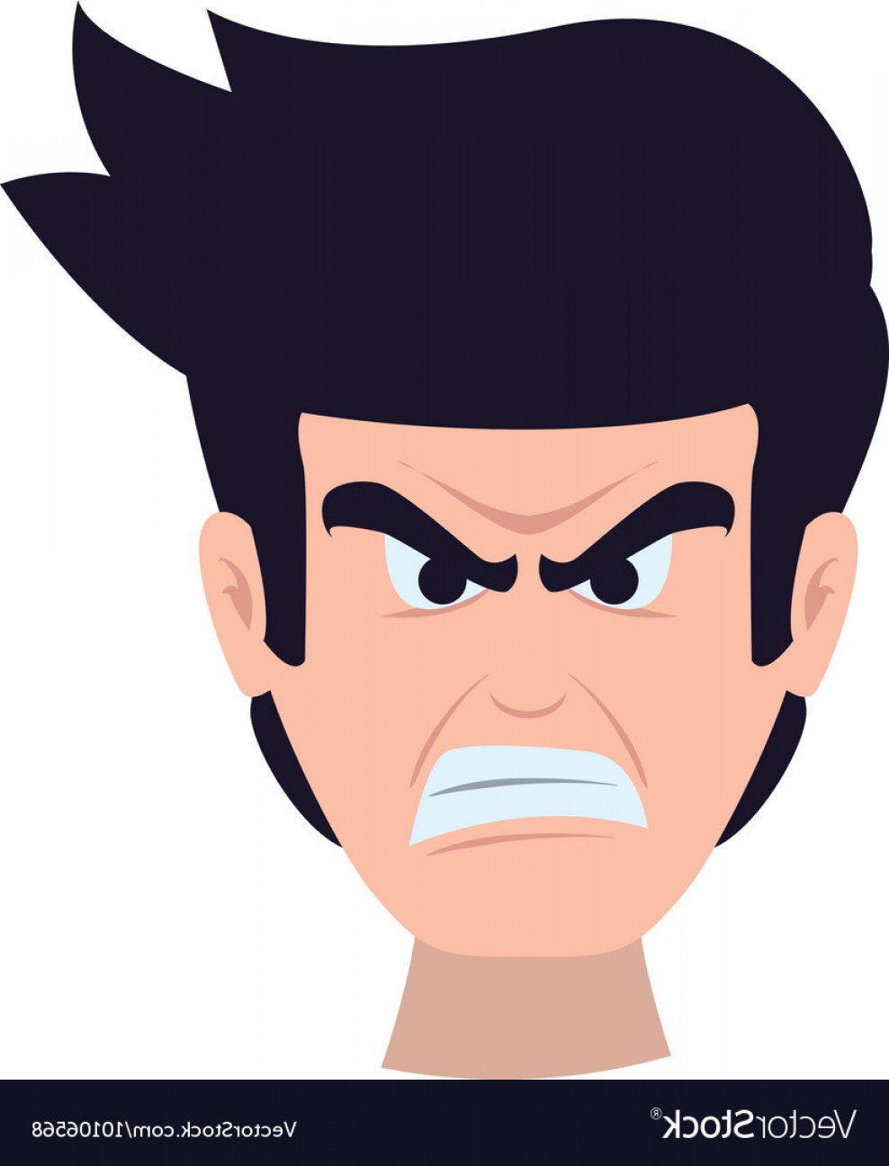 988x1296 Angry Face Vector Lamaison