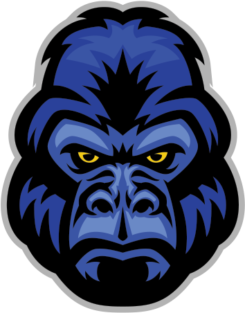 354x452 Hd Vector Library Stock Ape Clipart Angry Gorilla