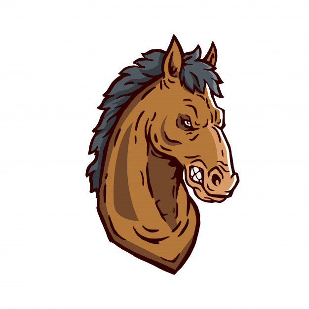 Angry Horse Vector at Vectorified.com | Collection of Angry Horse ...